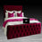 Novara 5FT Kingsize Chesterfield Bed in Various Colours and Fabrics.