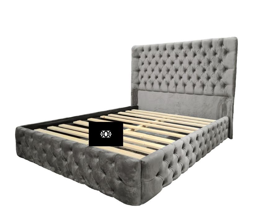Florentina 6FT Super King Chesterfield Ottoman Storage Bed in Various Colours and Fabrics.
