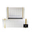 Empire 5FT Kingsize Metal Trim Bed in Various Colours and Fabrics