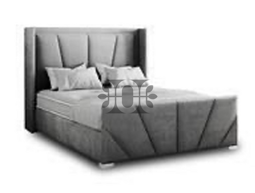 Marquis 6FT Super King Winged Bed in Various Colours and Fabrics.