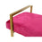 Beatrice Metal Trim Bench in Various Colours and Fabrics
