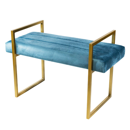 Eugenie Metal Trim Bench in Various Colours and Fabrics