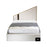 Shard Low with Footboard 4FT Small Double Metal Trim Bed in Various Colours and Fabrics