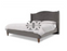 Lakes 4FT Small Double Winged Bed in Various Colours and Fabrics